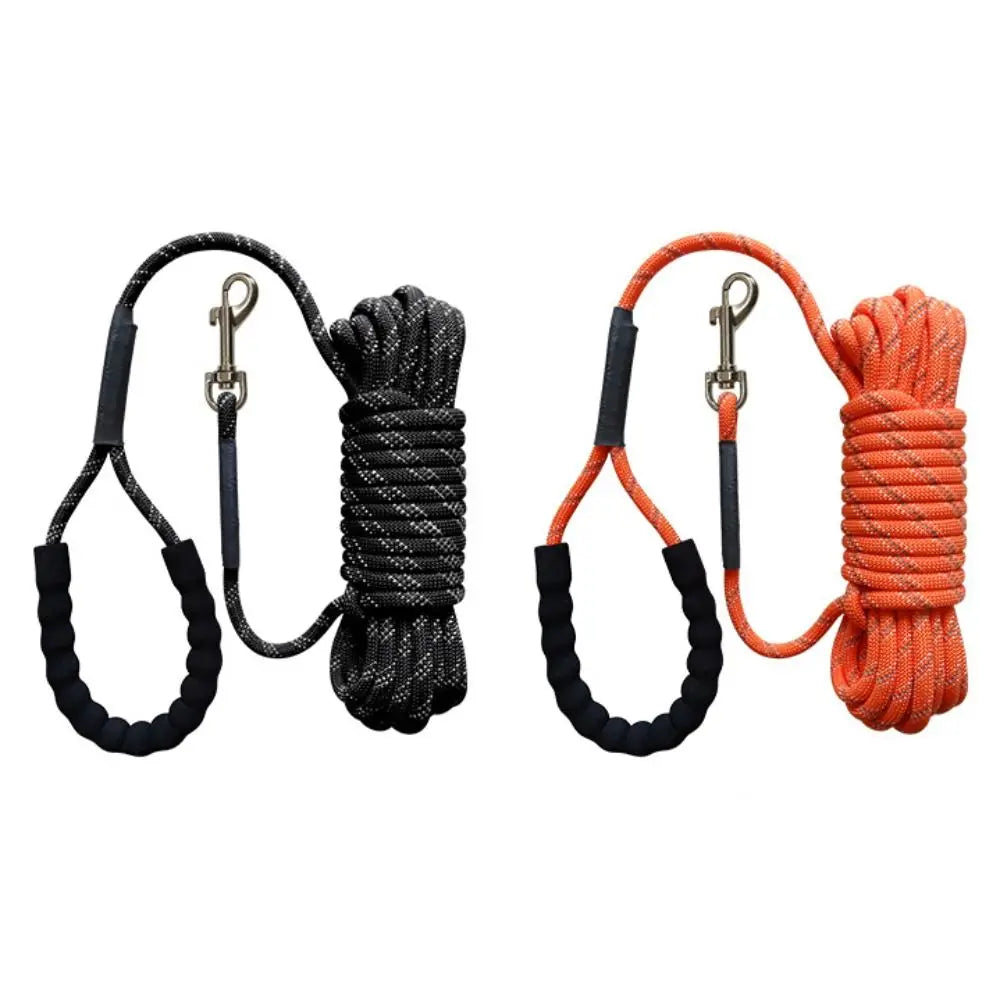 Reflective Dog Training Leash – Extended Long Lead for Walking, Training & Recall (2–20m)