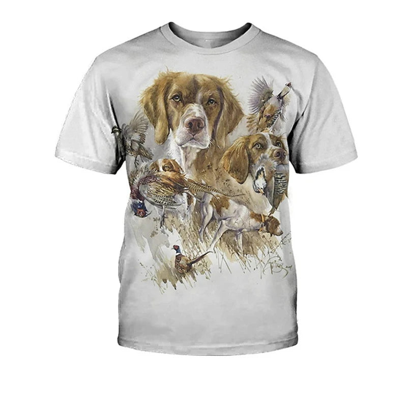 Hunting Dog Graphic T-Shirt – Choose Your Breed, Own Your Style