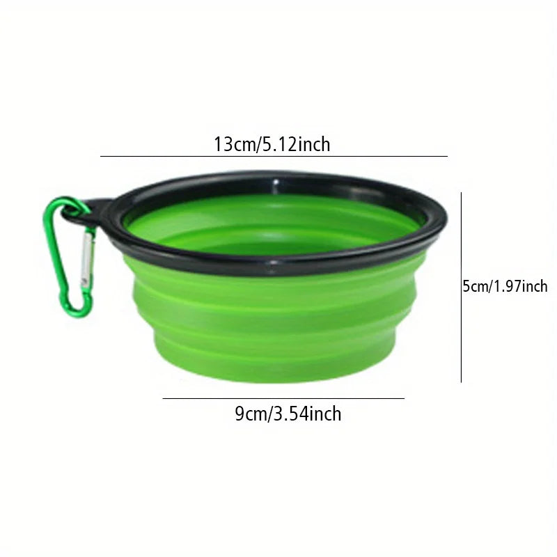 Foldable Dog Travel Bowl