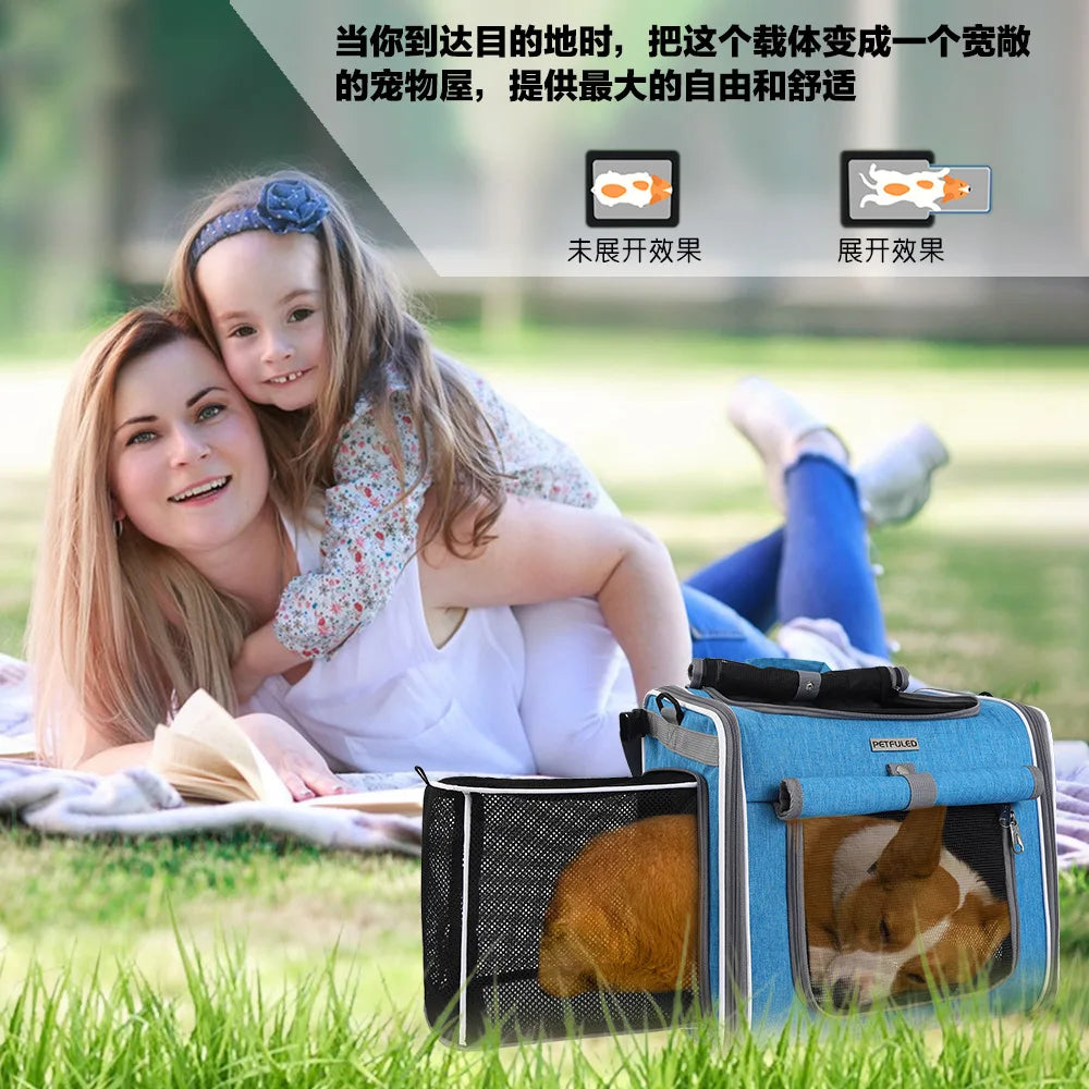 Outdoor Travel Bicycle Rear Pet Bag