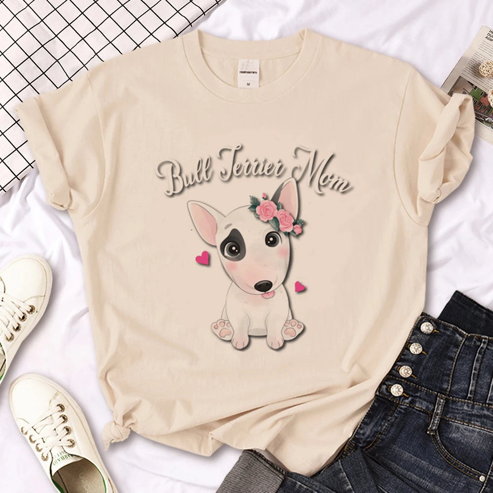 Bull Terrier Graphic T-Shirt – Funny Dog Lover Tee