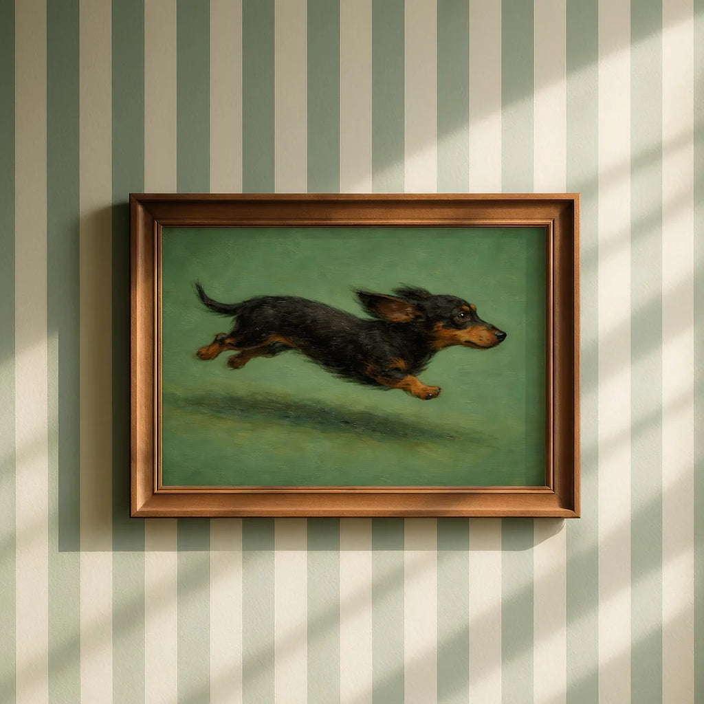 Dachshund Wall Art Print — No Frame