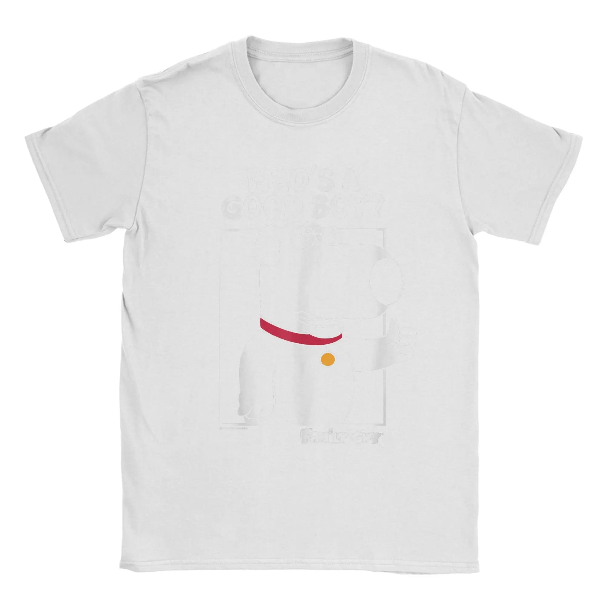 Brian Griffin "Who's a Good Boy" T-Shirt — Family Guy Dog Tee