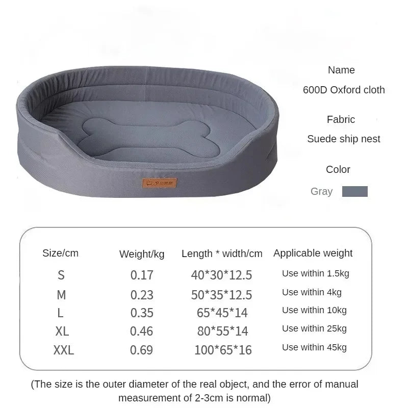 Waterproof Dog Sofa Bed – Anti-Mite, Chew-Resistant Pet Sleeping Mat for Dogs & Cats