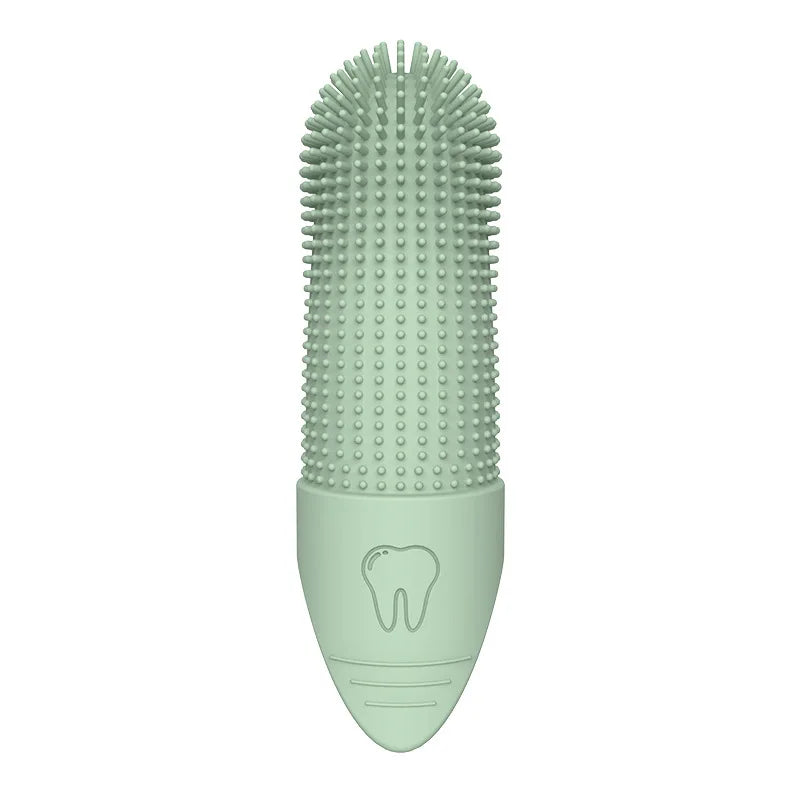 Dog Finger Toothbrush 360° — Food Grade Silicone Dental Care for Dogs & Cats