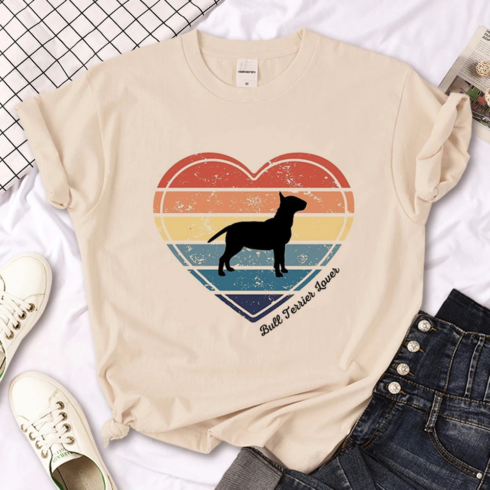 Bull Terrier Graphic T-Shirt – Funny Dog Lover Tee