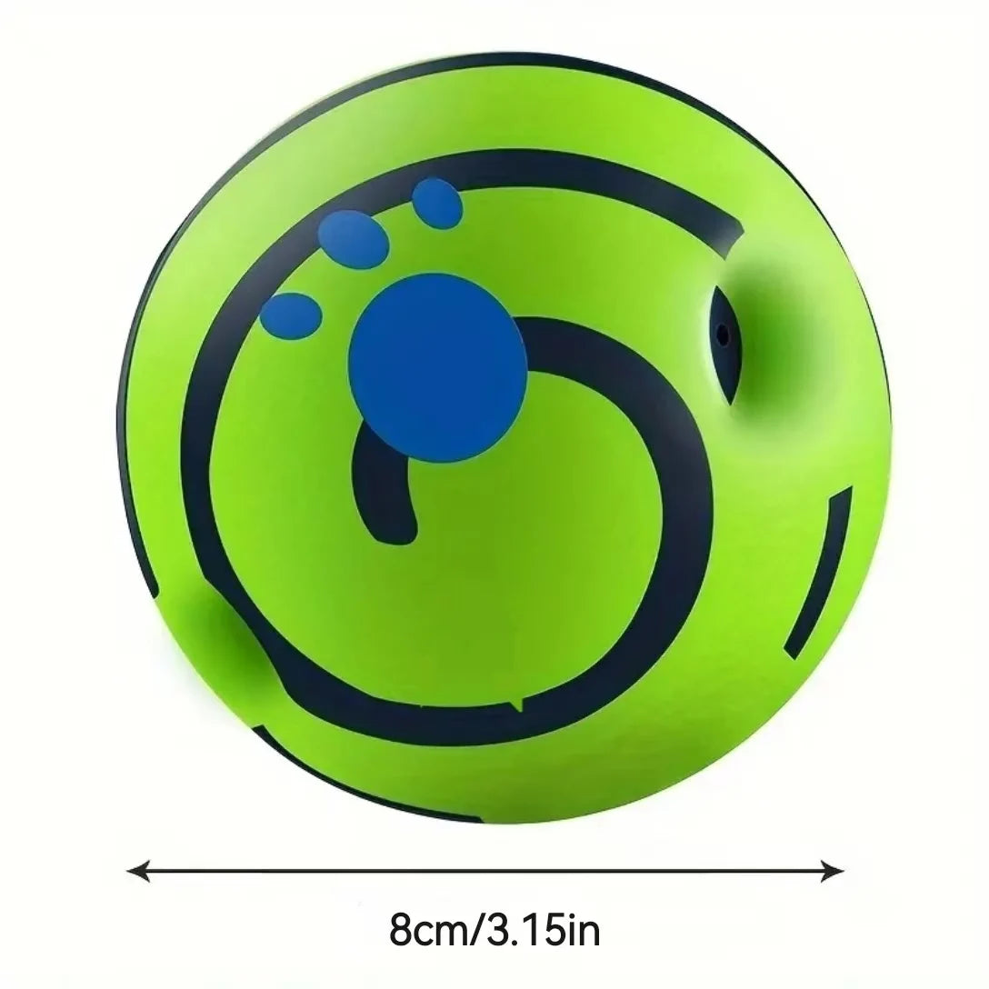 Interactive Giggle Ball Dog Toy — IQ Training & Mental Stimulation