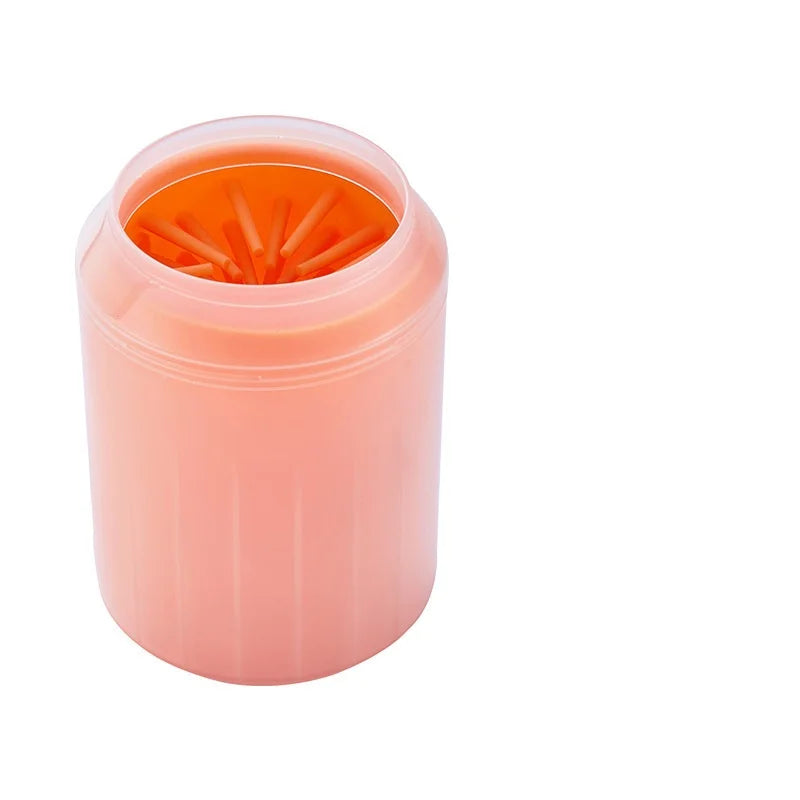 Dog Paw Cleaner Cup with Soft Silicone Combs