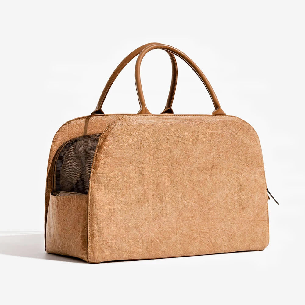 Winter Pet Carrier Bag — Windproof Warm Travel Handbag for Small Dogs & Cats