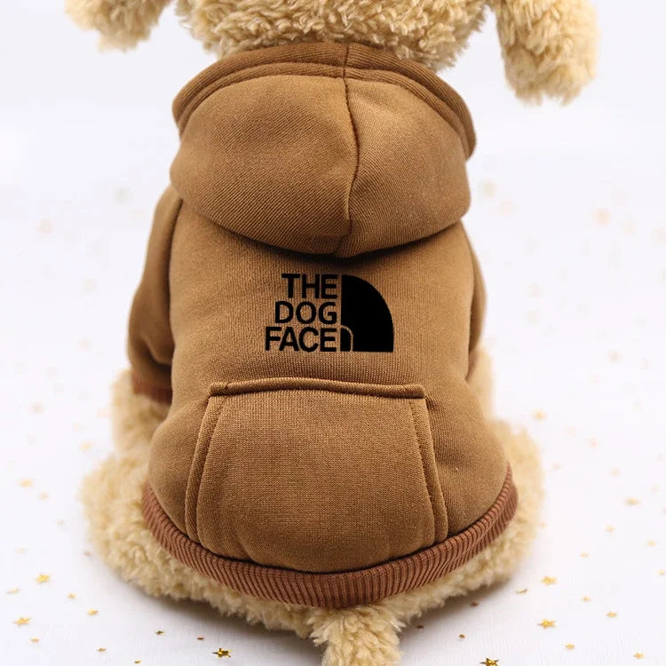 Cosy Pocket Sweater for Dogs & Cats – Autumn Winter Pet Clothes