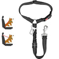 Adjustable Dog Car Seat Belt – Safety Harness Clip for Dogs & Cats