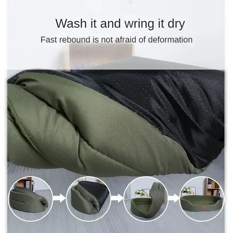 Waterproof Dog Sofa Bed – Anti-Mite, Chew-Resistant Pet Sleeping Mat for Dogs & Cats