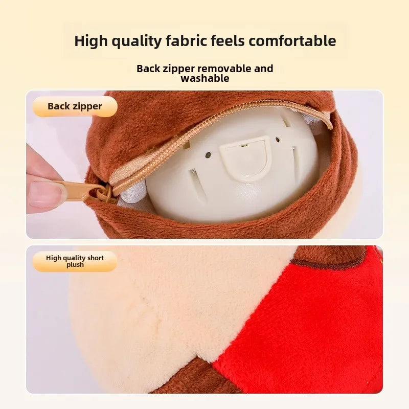Electric Plush Jump Ball Dog Toy – Interactive Singing & Dancing