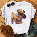 French Bulldog T-Shirt — Harajuku Animal Print Tee for Dog Lovers