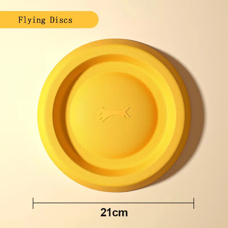 EVA Dog Toy Set – Durable Chew Toys, Ball, Tug Ring & Flying Disc for Dogs