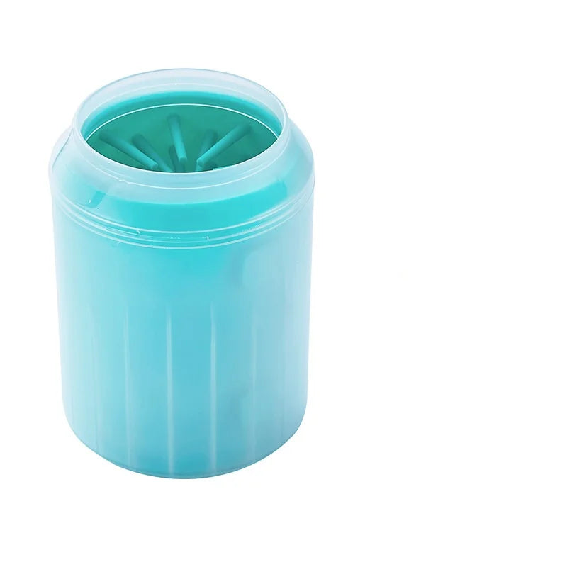 Dog Paw Cleaner Cup with Soft Silicone Combs