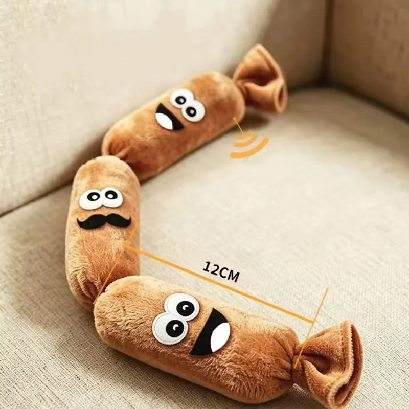 Squeaky Sausage Dog Toy – Plush Chew & Interactive Play