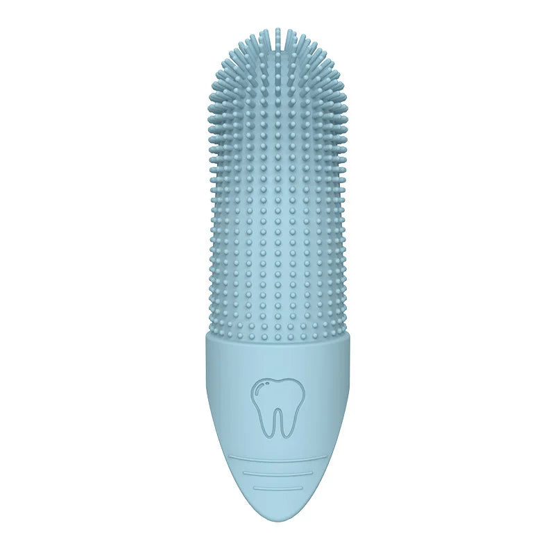 Dog Finger Toothbrush 360° — Food Grade Silicone Dental Care for Dogs & Cats