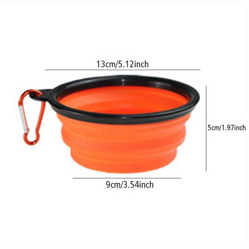 Foldable Dog Travel Bowl