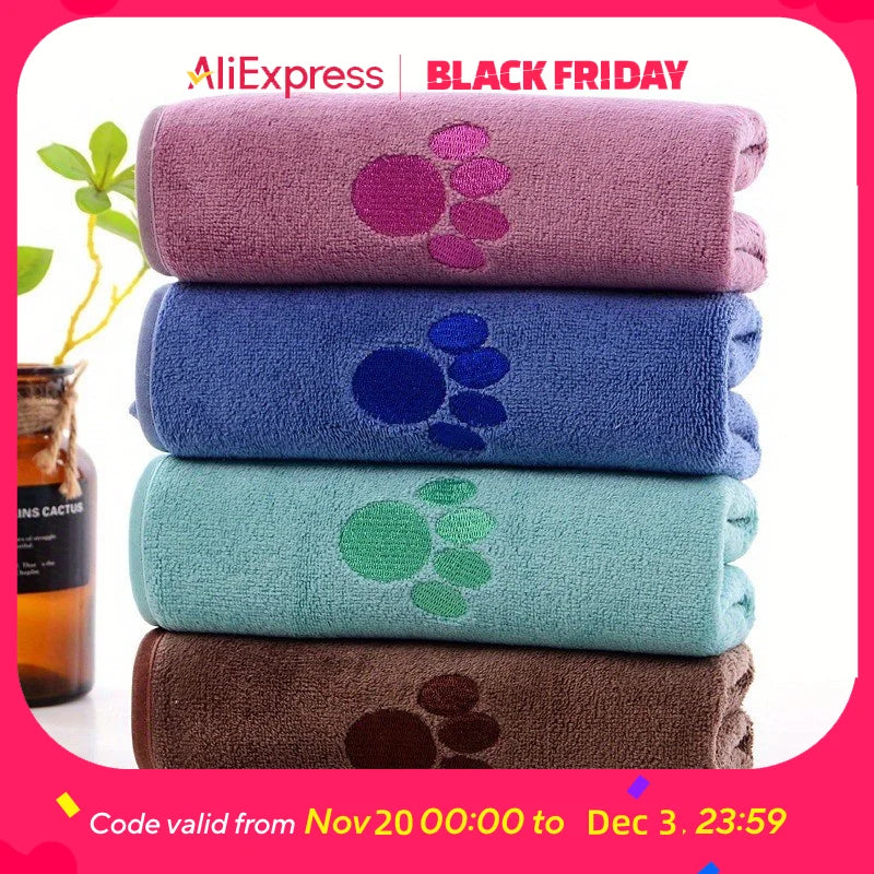 Quick-Dry Dog Bath Towel – Super Absorbent & Gift-Ready