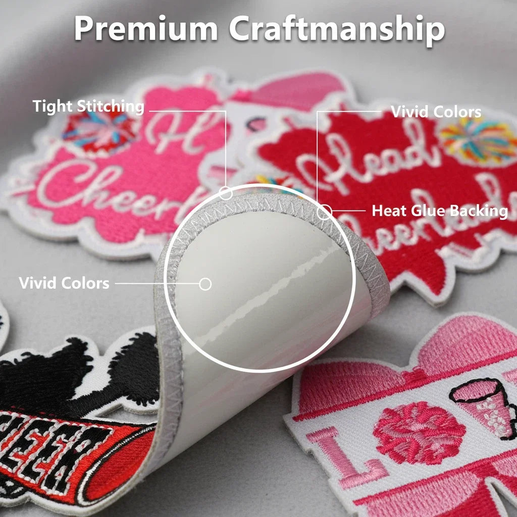 Dog Breed Embroidery Patches Pack – Iron-On Patches for Dog Lovers