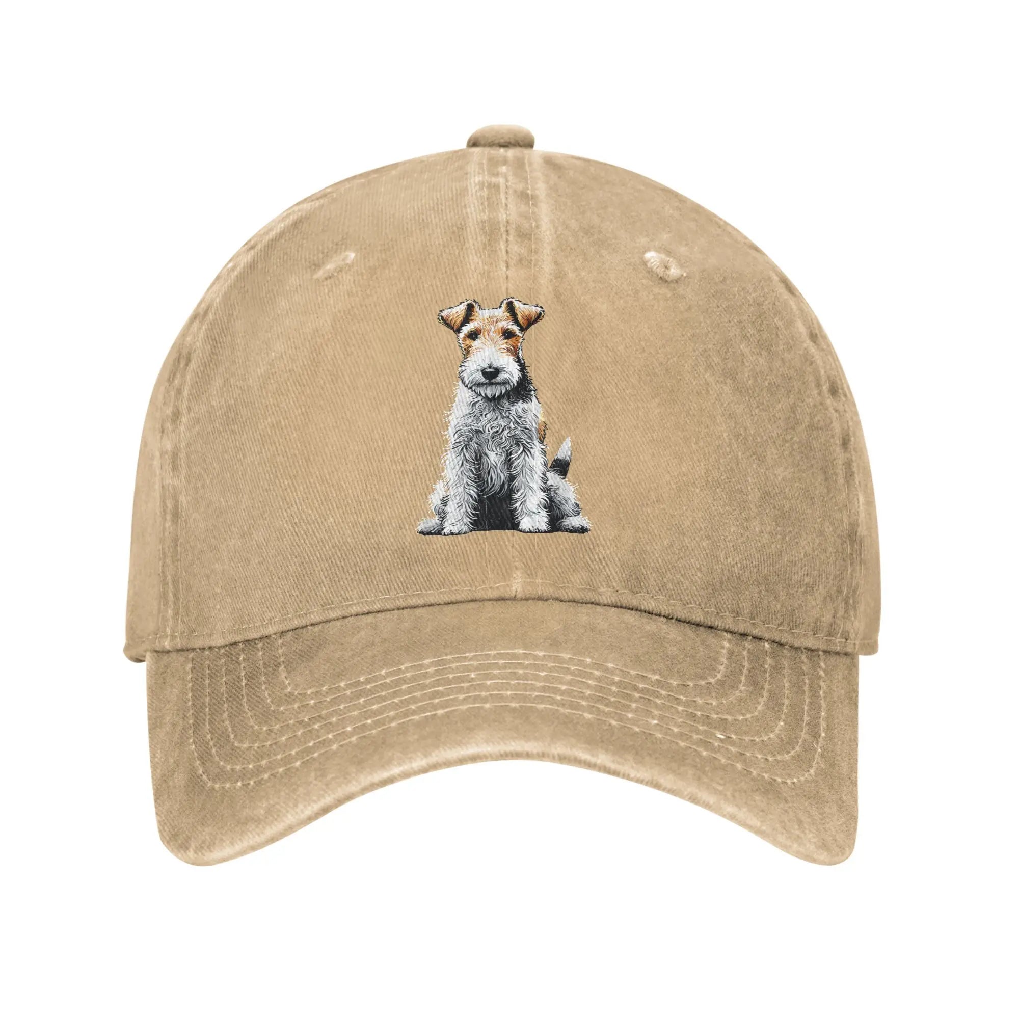 Wire Fox Terrier Baseball Cap — Unisex Trucker Hat