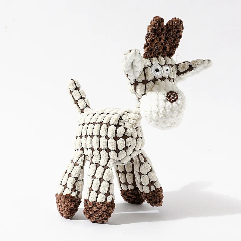 Funny Donkey Squeaky Plush Dog Toy