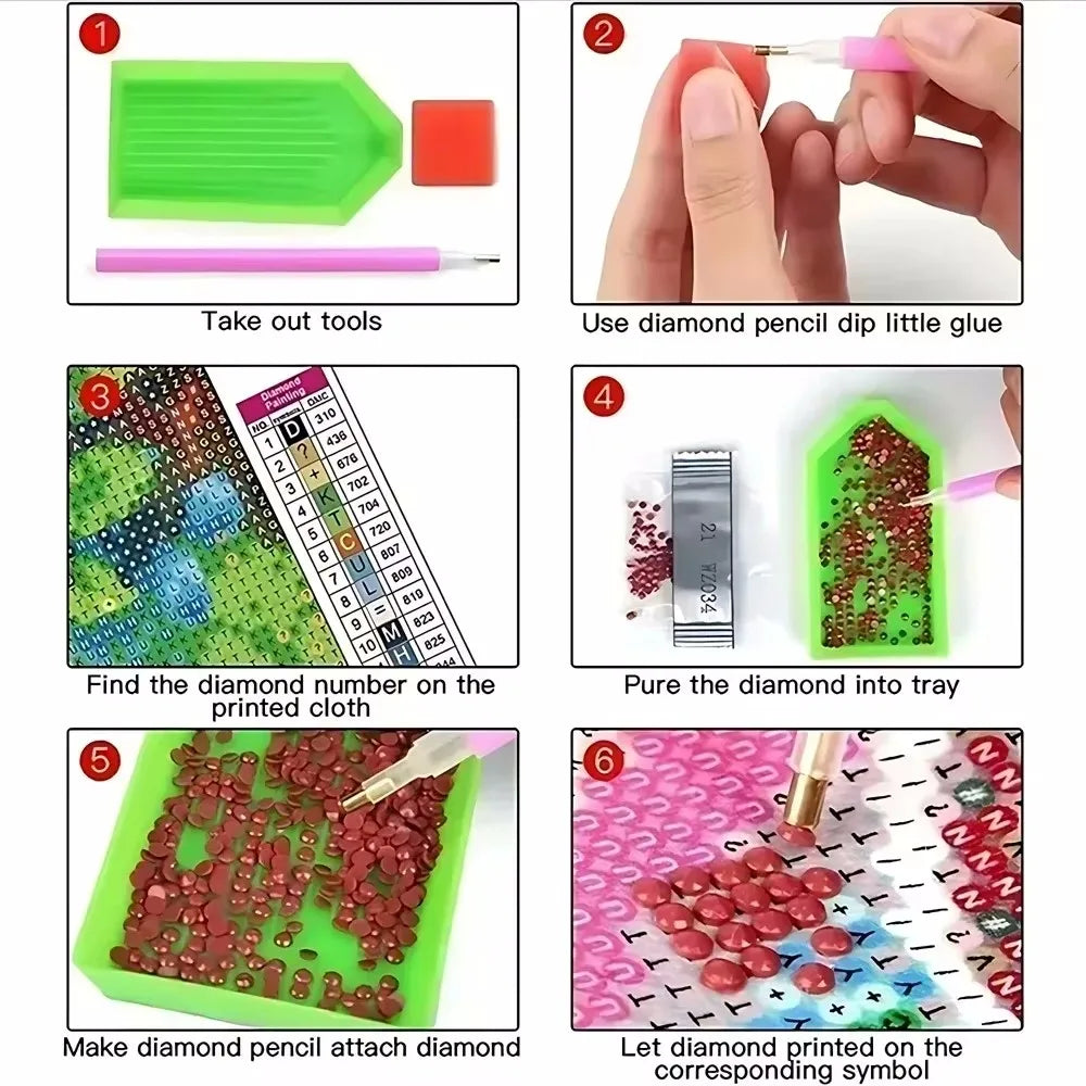 Chihuahua 5D Diamond Painting Kit — DIY Mosaic Embroidery Art for Dog Lovers