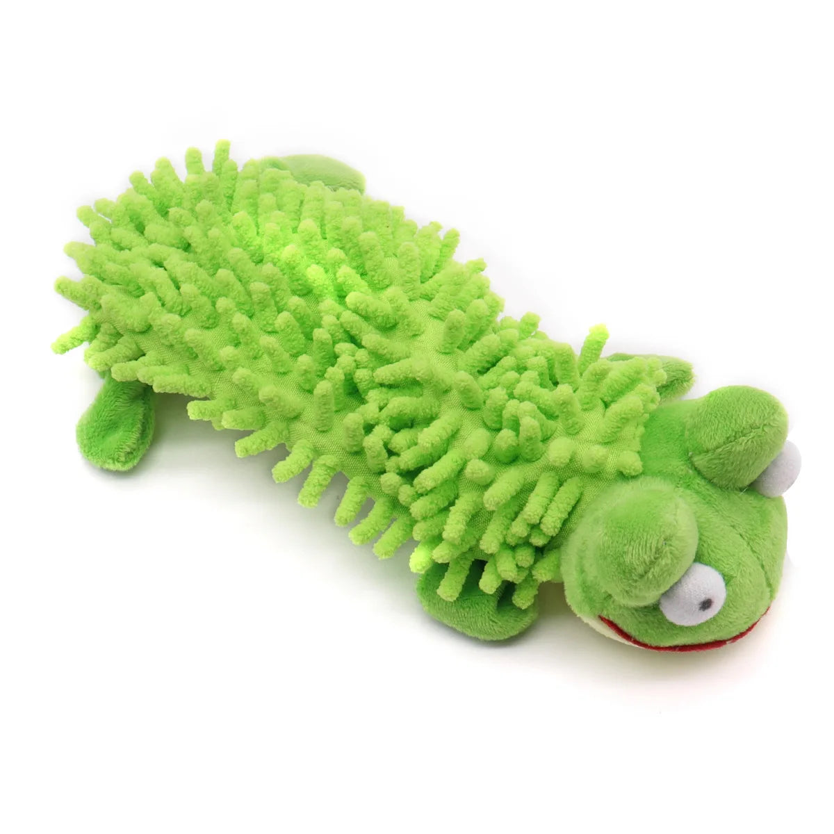 Squeaky Mop Fur Plush Dog Toy – Bite-Resistant Chew Toy