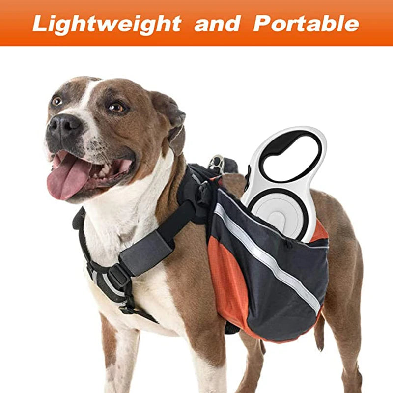 Retractable Dog Leash – Durable Nylon Extending Lead for Small, Medium & Large Dogs