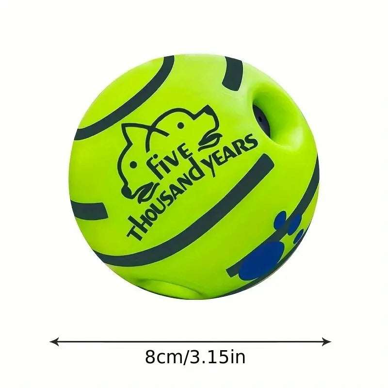 Interactive Giggle Ball Dog Toy — IQ Training & Mental Stimulation