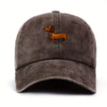 Sausage Dog Baseball Cap — Cute Dachshund Print Adjustable Hat | Valentine's Day Gift