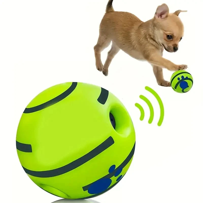 Interactive Giggle Ball Dog Toy — IQ Training & Mental Stimulation