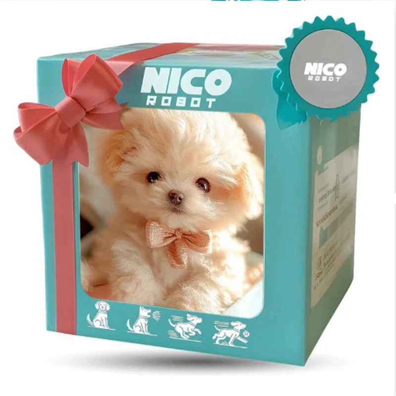 Interactive Plush Robot Puppy Toy — Walking, Barking & Tail Wagging