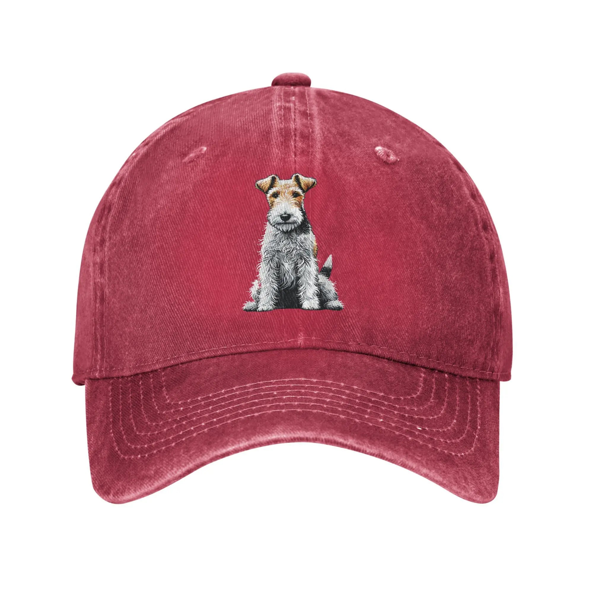 Wire Fox Terrier Baseball Cap — Unisex Trucker Hat