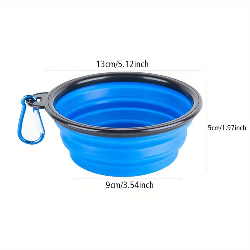 Foldable Dog Travel Bowl