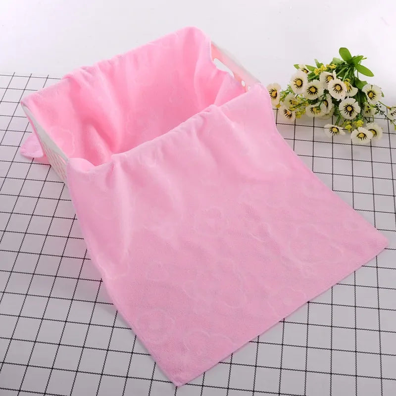 Microfiber Pet Bath Towel – Super Absorbent Dog & Cat Drying Towel (35x70cm)