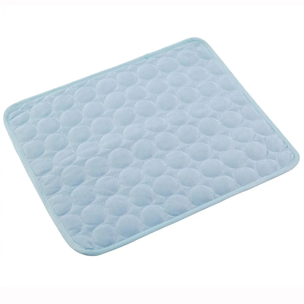Cool Down Pet Cooling Mat — Breathable Dog & Cat Bed Blanket (XS–XXL)