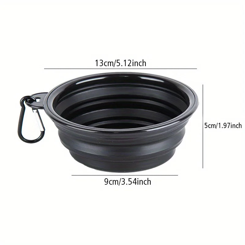 Foldable Dog Travel Bowl