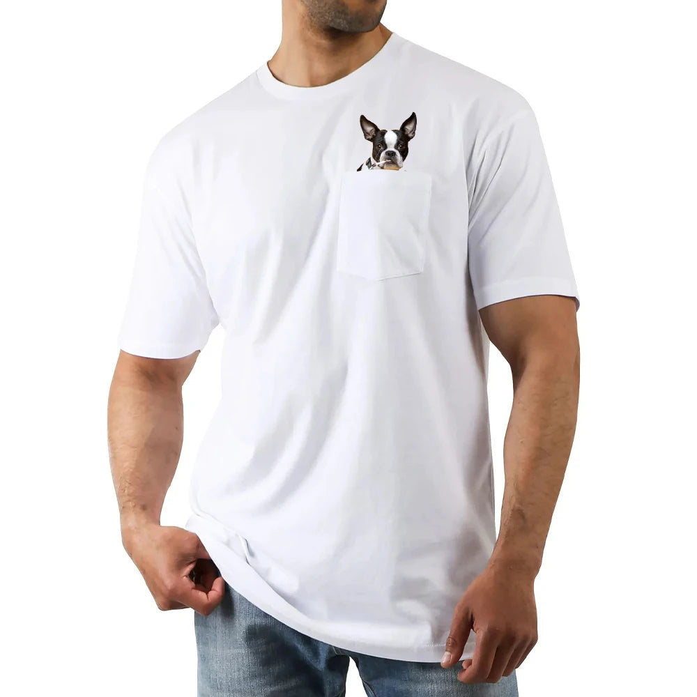 French Bulldog Smoking & Middle Finger Print T-Shirt – Funny Dog Lover Tee
