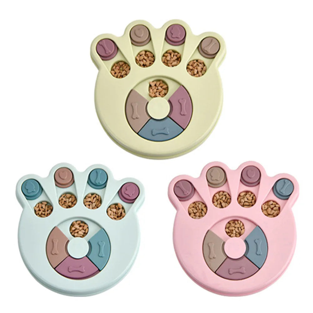 Dog Slow Feeder Puzzle Bowl — IQ Training & Anti-Gulping Food Dispenser