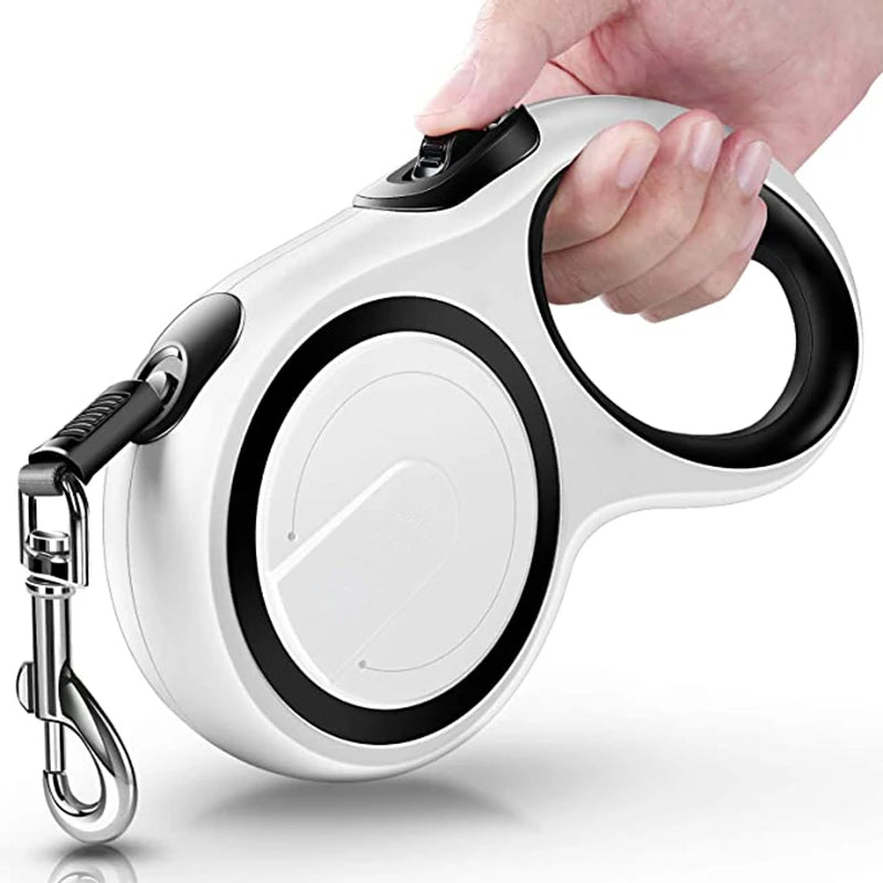 Retractable Dog Leash – Durable Nylon Extending Lead for Small, Medium & Large Dogs