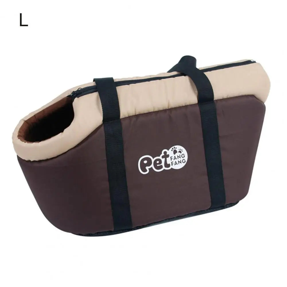 Soft-Sided Pet Carrier Bag — Breathable Travel Tote for Small Dogs & Cats