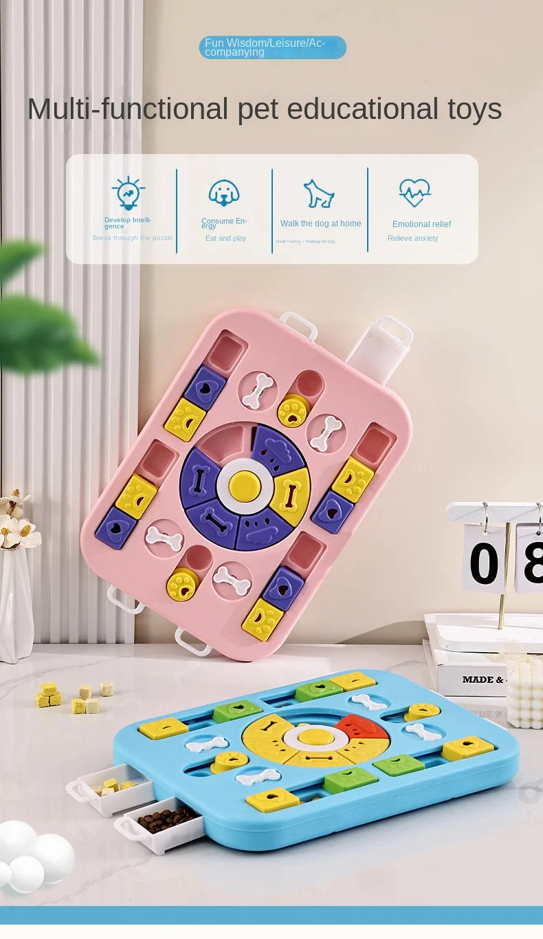 Interactive Dog Puzzle Toy — Enrichment & Training for Smart Dogs