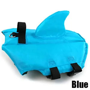 Shark Fin Dog Life Jacket – Adjustable Swimming Safety Vest with Rescue Handle