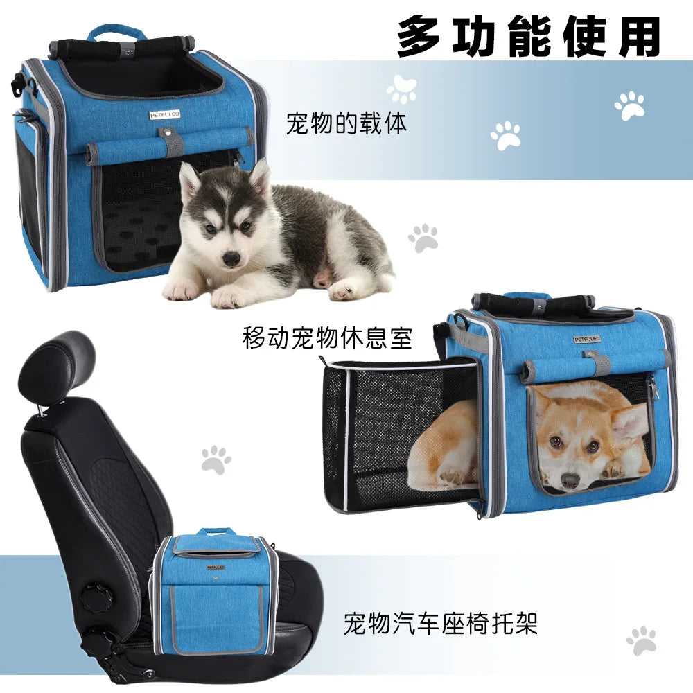 Outdoor Travel Bicycle Rear Pet Bag