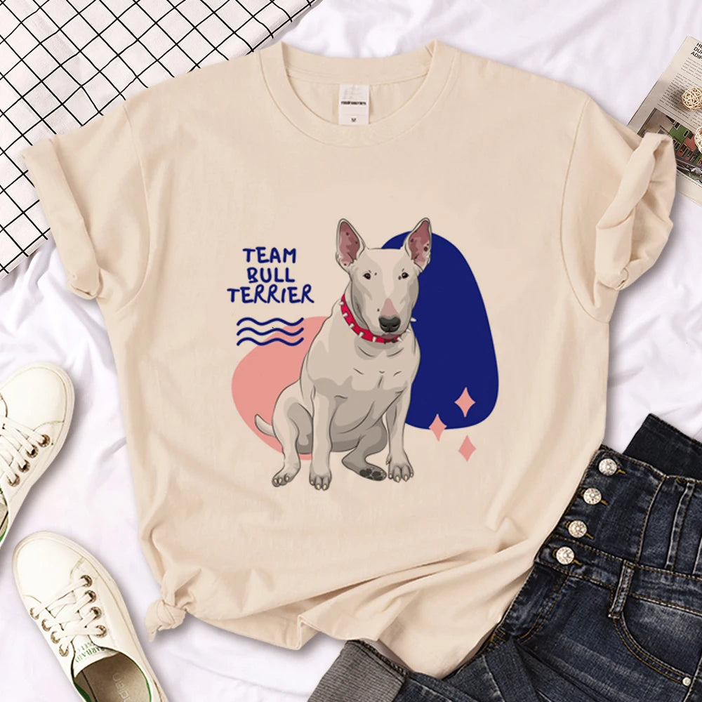 Bull Terrier Graphic T-Shirt – Funny Dog Lover Tee