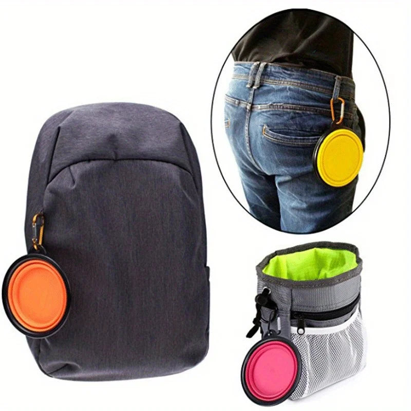 Foldable Dog Travel Bowl