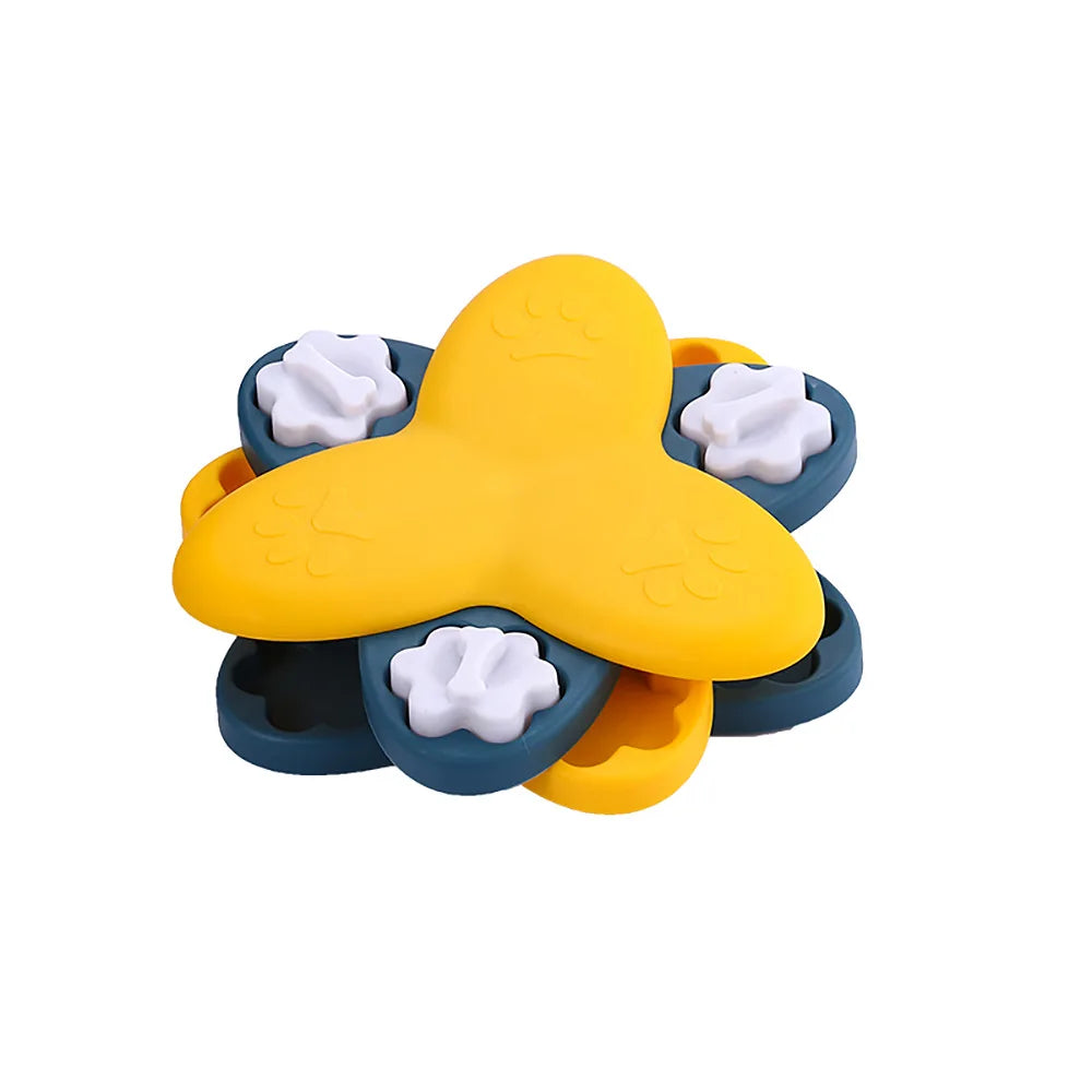 Dog Slow Feeder Puzzle Bowl — IQ Training & Anti-Gulping Food Dispenser