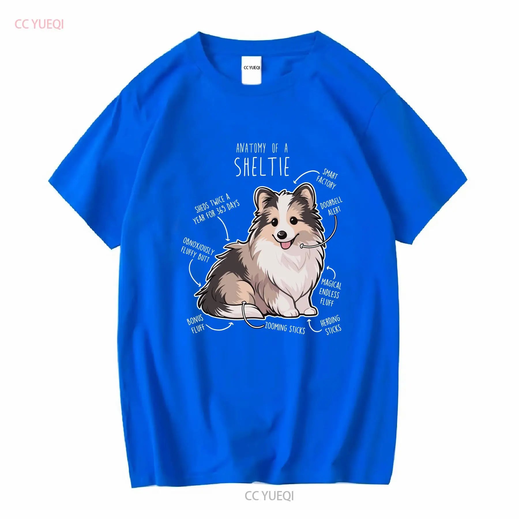 Sheltie Dog Lover T-Shirt — Shetland Sheepdog Mom & Dad Tee